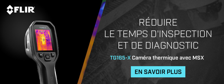FLIR TG165-X Caméra thermique avec MSX