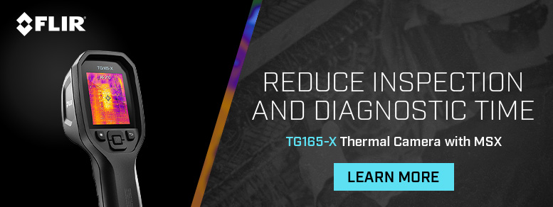 FLIR TG165-X Thermal Camera with MSX