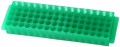 Bio Plas 0063 Microcentrifuge Tube Rack, 80 Wells, Green, (Pack of 5)-