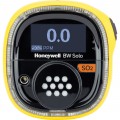 Honeywell BW Solo Single-Gas Detector with Bluetooth and yellow housing, SO&lt;sub&gt;2&lt;/sub&gt;, 0 to 100 ppm-