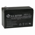 BW E2037K Rechargeable Sealed Lead Acid Battery, 12 V @ 3.4 Ahrs-