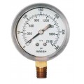 Marsh J8012 General Service Gauge, 3.5&quot; Dial, 30&quot; Hg Vac to 30 psi, 1/4&quot; NPT Lower, Clearance Pricing-