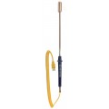 Digi-Sense 08516-60 Type-K Straight Surface Probe with Mini Connector, 10&quot;, Exposed-