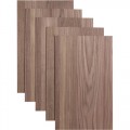 DigiLab LC-WP18 3D Walnut Plywood Craft Board, 5-pack-