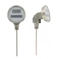 Dwyer DBTA3902 Solar-Powered Bimetal Thermometer (-58 to 158&amp;deg;F) with 9&quot; Stem-