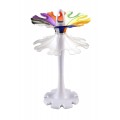 Heathrow Scientific 120499 Universal Carousel Pipette Stand, Assorted Colors-