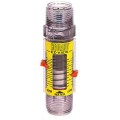 Hedland H621-007 EZ; Water Flow Meter, PVC 1&amp;quot; Connection, 1 to 7 GPM-