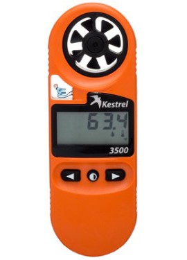 Kestrel 3500FW Fire Weather Meter, orange-