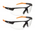 Klein Tools 60171 Standard Safety Glasses, clear lens, 2-pack-