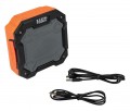 Klein Tools AEPJS3 Bluetooth Jobsite Speaker with magnet and hook-