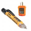 Klein Tools NCVT5KIT Electrical Tester Kit with dual-range NCVT and GFCI receptacle tester-