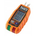 Klein Tools RT250 GFCI Receptacle Tester with LCD-