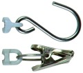 PESOLA 3.606 Clamp and Hook with Eye-Clip for the Micro and Medio-Line-