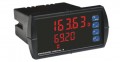 Precision Digital PD6363-7R2 ProVu Dual Pulse Input Flow Rate/Totalizer Digital Panel Meter, 2 relays, 12 to 24 V-