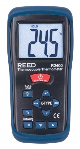 REED R2400 Thermom&amp;egrave;tre &amp;agrave; thermocouple-