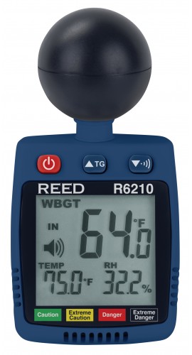 REED R6210 Heat Stress WBGT Meter-
