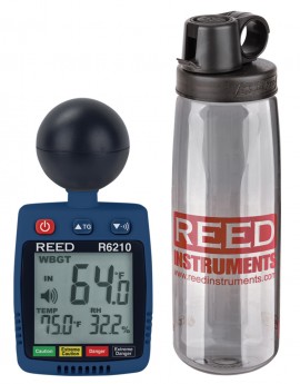 REED R6210-KIT Heat Stress WBGT Meter Kit-