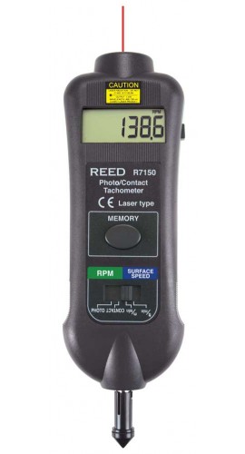 REED R7150 Tachym&amp;egrave;tre combin&amp;eacute; contact / photo au laser professionnel-