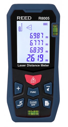 REED R8005 Mesureur de distance &amp;agrave; laser, 50m (164&#039;)-