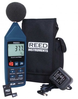 REED R8070SD-KIT Ensemble sonom&amp;egrave;tre &amp;agrave; enregistrement de donn&amp;eacute;es avec adaptateur et carte SD-
