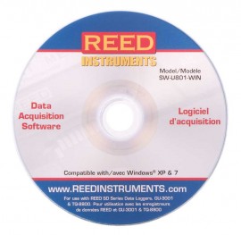 REED SW-U801-WIN Logiciel d&#039;acquisition de donn&amp;eacute;es -