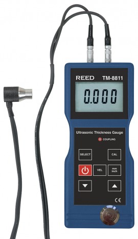 REED TM-8811 Jauge d&#039;&amp;eacute;paisseur ultrasonique-