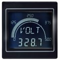 Trumeter APM-MAX M21 High-Voltage Advanced Panel Meter with negative LCD, 12 to 24 V AC/DC, Modbus RTU-