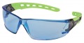 Zenith SDN704 Z2500 Series Safety Glasses, Blue Frame/Lens-