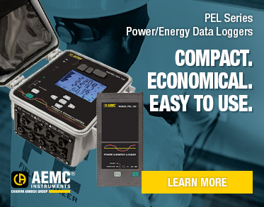 AEMC Power & Energy Logger Models PEL 102, 103 & 105